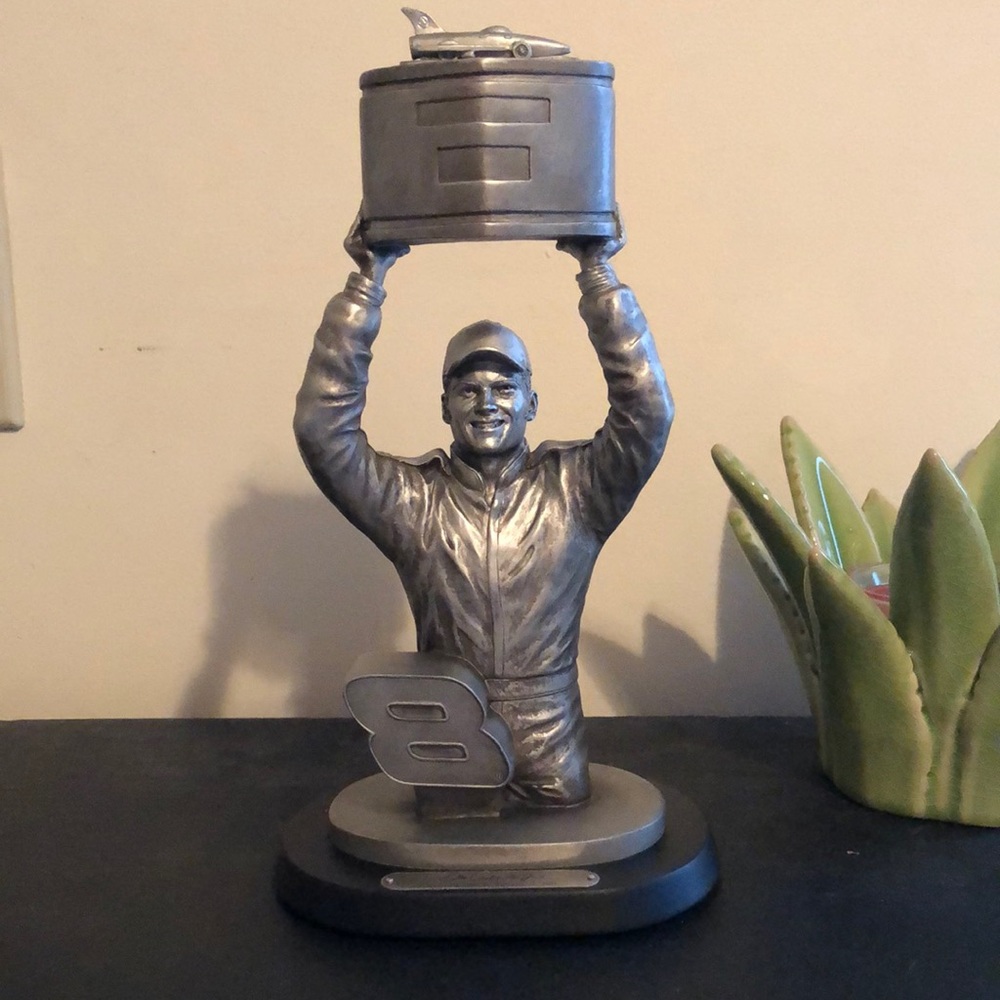Dale Earnhardt Jr die cast collectible sculpture